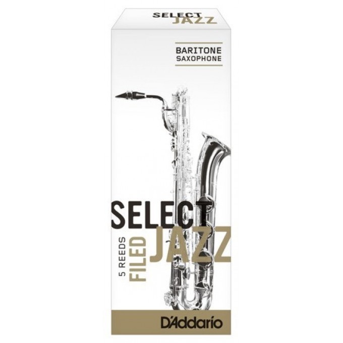 D'Addario Select Jazz Organics Filed - baryton sax