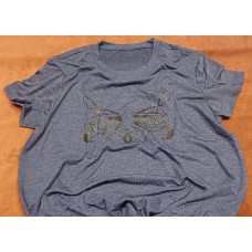 Tričko dámské modré