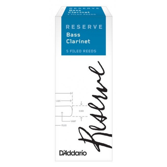 D'Addario Reserve Bass klarinet