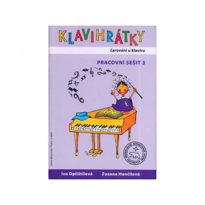 Klavihrátky - čarování u klavíru pracovní sešit 3