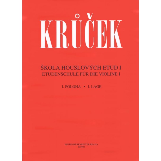 Krůček-Škola houslových etud I.