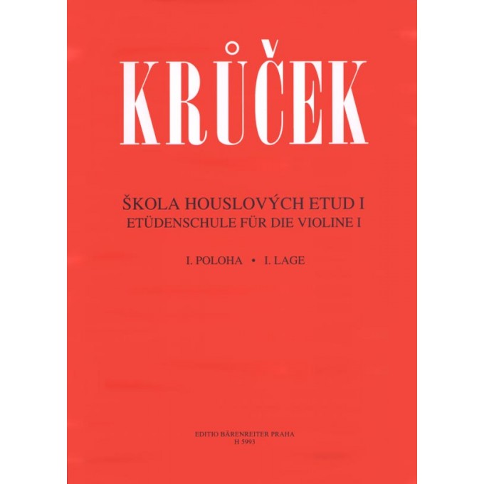 Krůček-Škola houslových etud I.