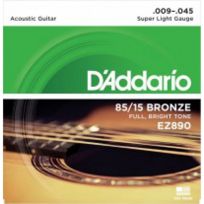D'Addario EZ 890 Super Light (.009)