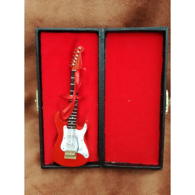 Miniatura el.kytara červená