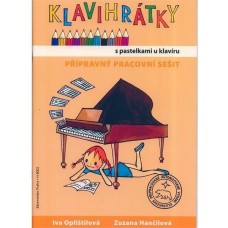 Klavihrátky - s pastelkami u klavíru. přípravný pracovní sešit